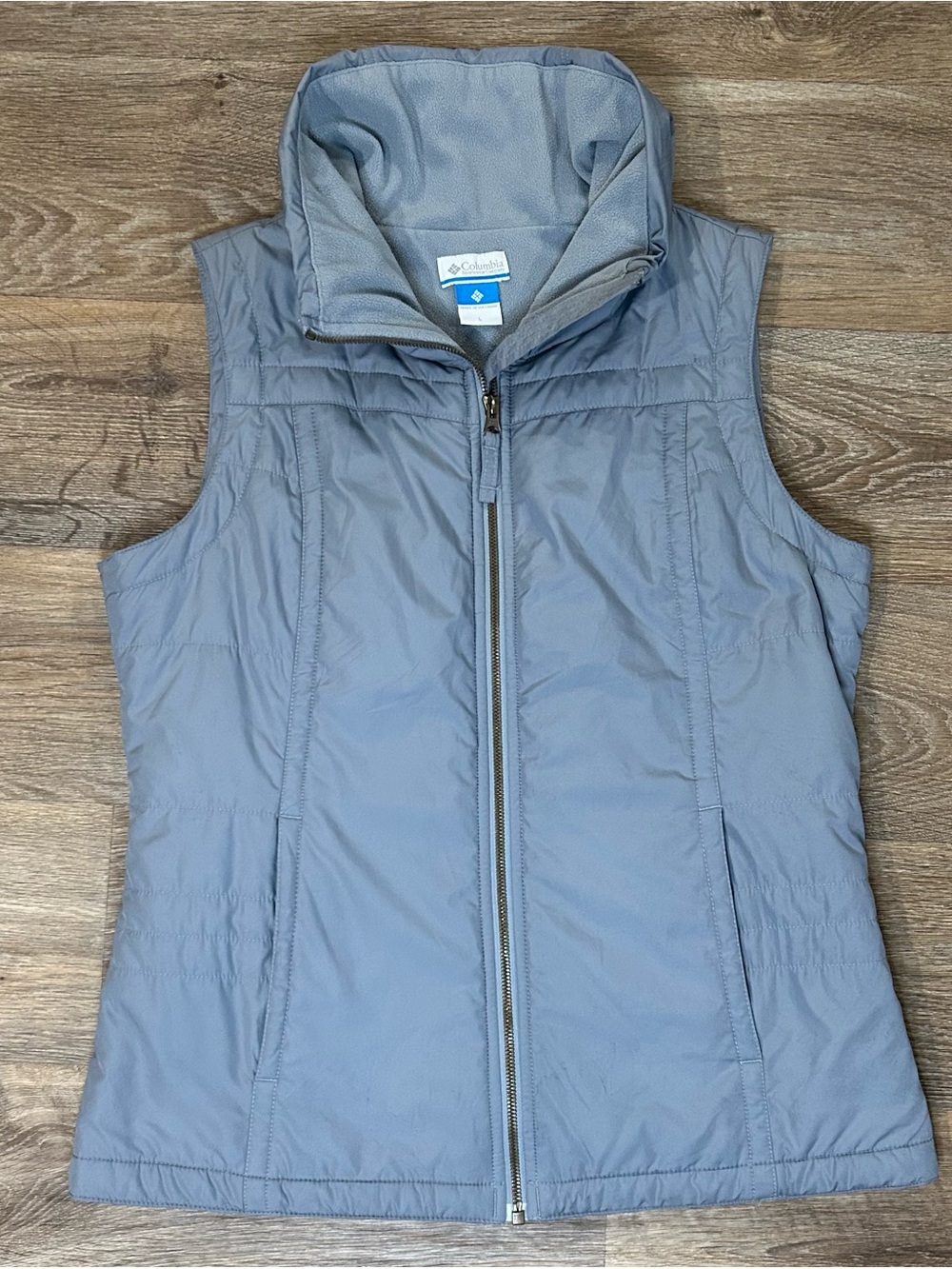 Columbia Women’s Full Zip Quilted Vest - Gray / Grey Size Large L